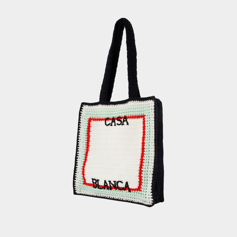 Cabas Crochet - Casablanca - Coton - Blanc