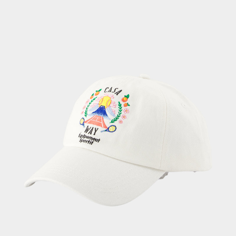 Casquette Casa Way Mountain - Casablanca - Coton - Blanc