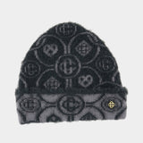 Bonnet Fluffy Monogramme - Casablanca - Nylon - Gris
