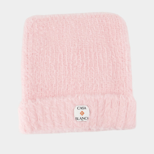 Bonnet Fluffy Square - Casablanca - Nylon - Rose