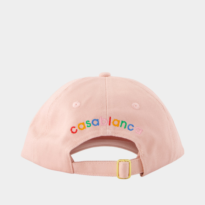 Casquette Kawaii - Casablanca - Coton - Rose