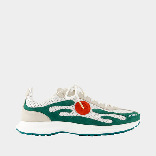 Sneakers Stade - Casablanca - Toile - Blanc