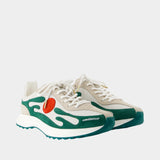 Sneakers Stade - Casablanca - Toile - Blanc
