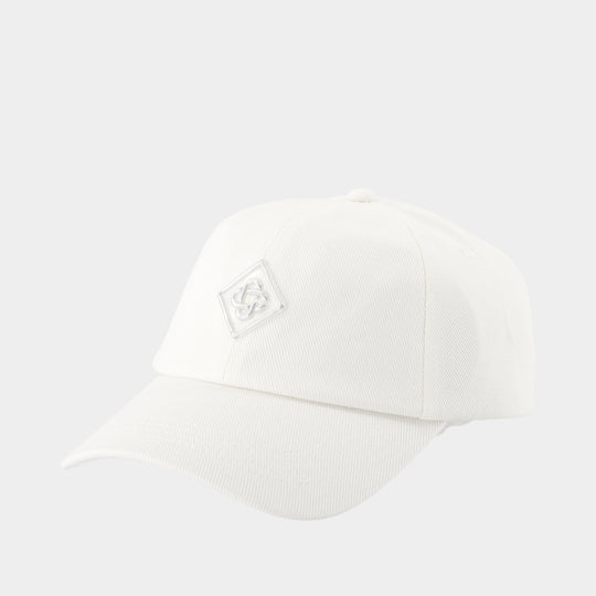 Casquette Cc Logo Patch - Casablanca - Coton - Blanc