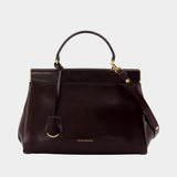 Sac À Main Sloane Frame - Victoria Beckham - Cuir - Bordeaux