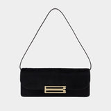 Pochette Dorian East West - Victoria Beckham - Cuir - Noir