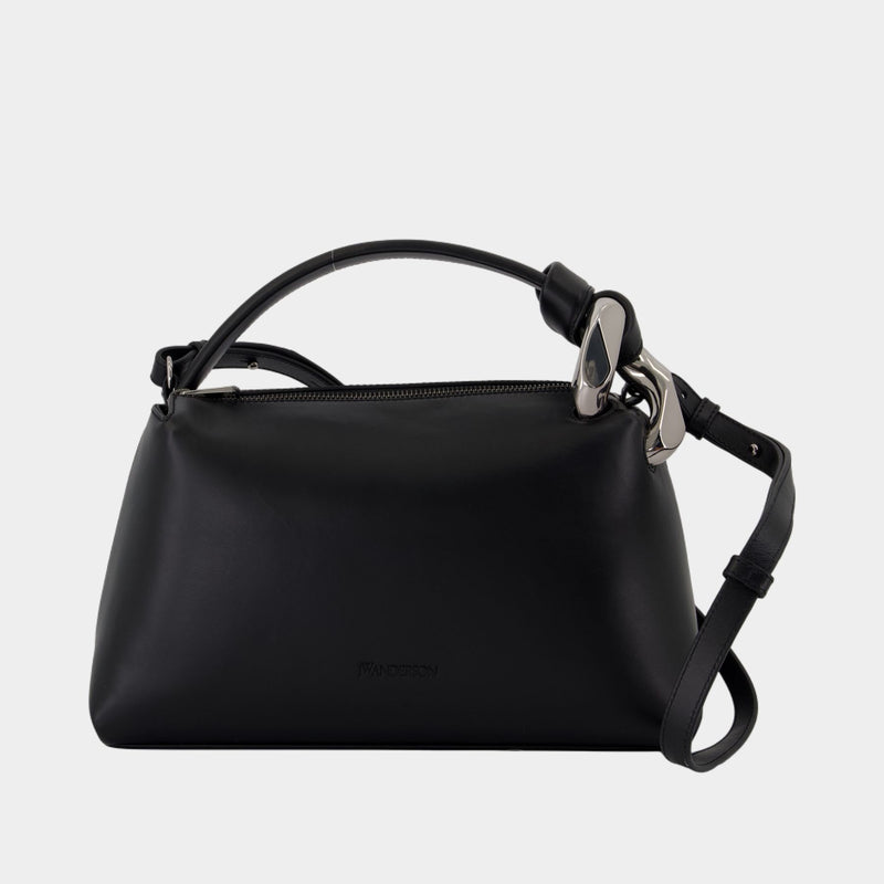 Sac À Bandoulière The Jwa Corner - J.W. Anderson - Cuir - Noir