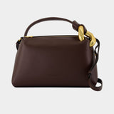 Sac À Bandoulière The Jwa Corner - J.W. Anderson - Cuir - Marron