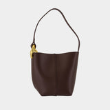 Sac Porté Épaule The Jwa Corner Small - J.W. Anderson - Cuir - Marron