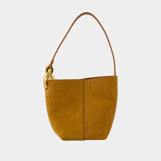 Sac Porté Épaule Corner Small - J.W. Anderson - Cuir - Marron