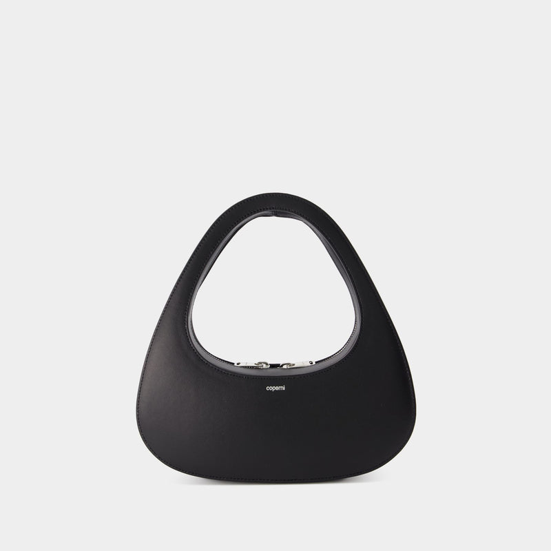 Sac À Bandoulière Baguette Swipe - Coperni - Cuir - Noir