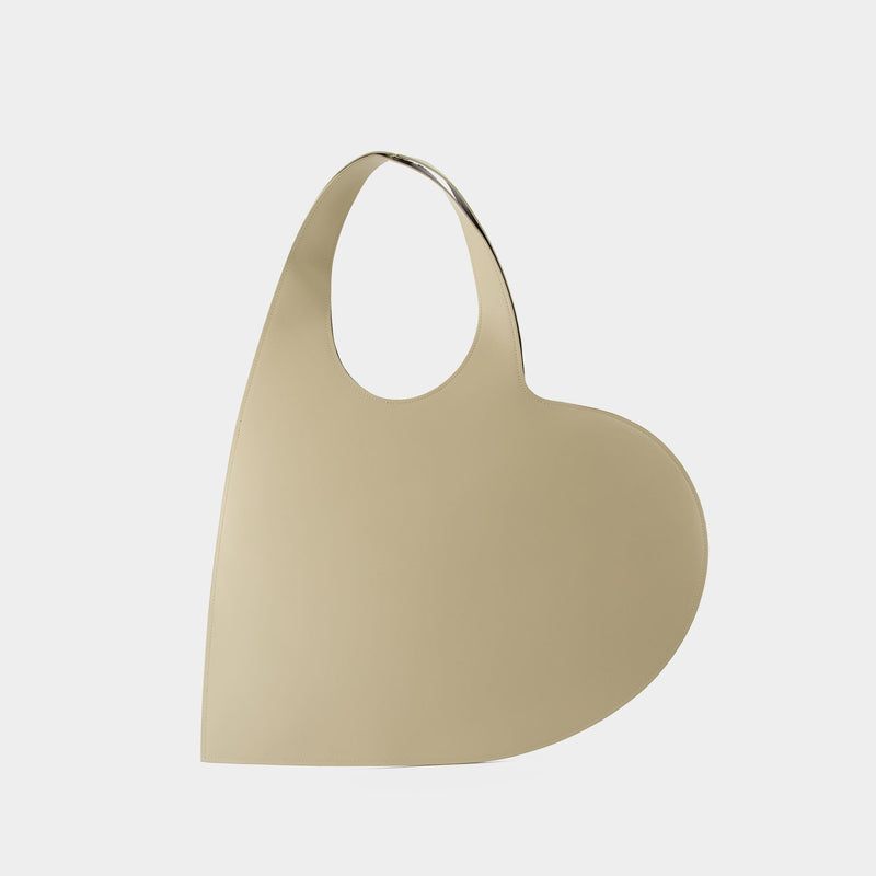 Cabas Heart - Coperni - Cuir - Beige