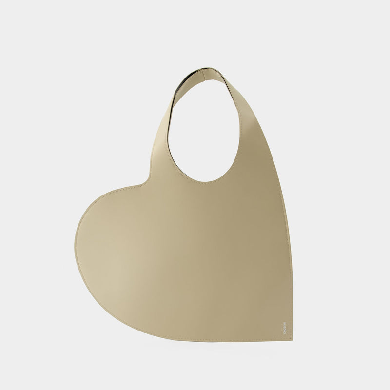 Cabas Heart - Coperni - Cuir - Beige