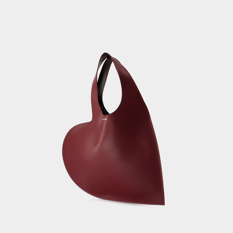 Cabas Heart Tote Bag - Coperni - Cuir - Rouge