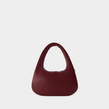 Sac À Main Large Baguette Swipe Bag - Coperni - Cuir - Rouge