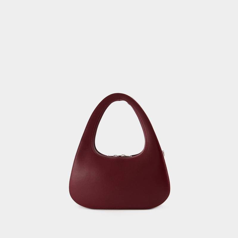 Sac À Main Large Baguette Swipe Bag - Coperni - Cuir - Rouge