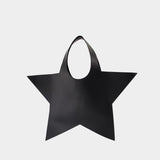 Cabas Star Tote Bag - Coperni - Cuir - Noir