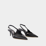 Escarpins Gloss Star Cut Out Low Stiletto - Coperni - Cuir - Noir