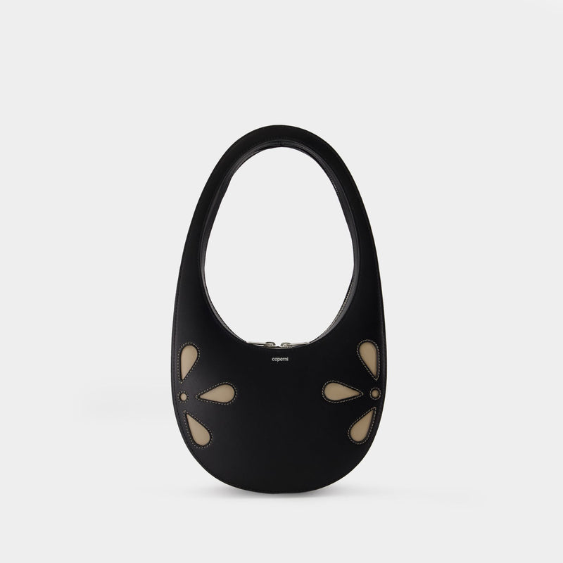 Sac À Main Petal Swipe - Coperni - Cuir - Noir