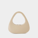 Sac À Main Swipe - Coperni - Cuir - Beige