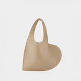 Cabas Heart - Coperni - Cuir - Beige