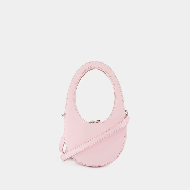 Sac À Bandoulière Mini Swipe - Coperni - Cuir - Rose