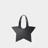 Cabas Mini Star - Coperni - Cuir - Noir