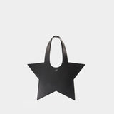 Cabas Mini Star - Coperni - Cuir - Noir