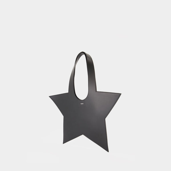 Cabas Mini Star - Coperni - Cuir - Noir