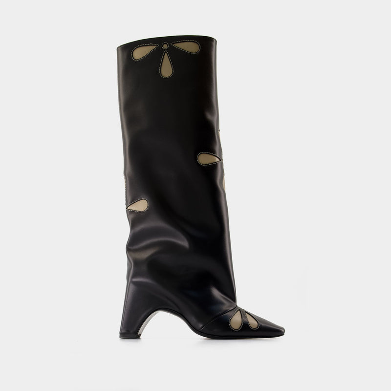 Bottes Petal Bridge - Coperni - Cuir - Noir