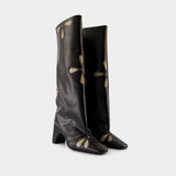 Bottes Petal Bridge - Coperni - Cuir - Noir