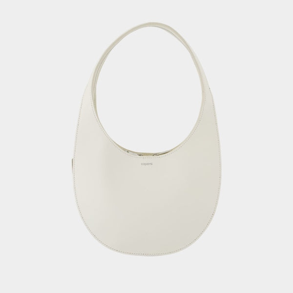 Sac À Main Double Gusset Swipe - Coperni - Cuir - Blanc