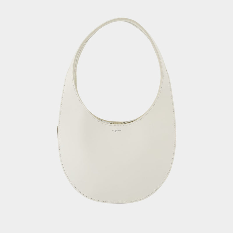 Sac À Main Double Gusset Swipe - Coperni - Cuir - Blanc