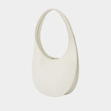 Sac À Main Double Gusset Swipe - Coperni - Cuir - Blanc