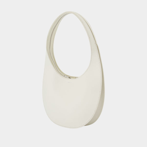 Sac À Main Double Gusset Swipe - Coperni - Cuir - Blanc