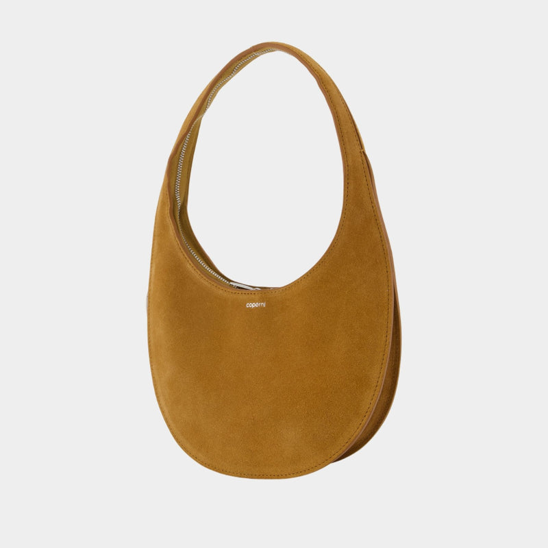 Sac À Main Double Gusset Swipe - Coperni - Cuir - Marron