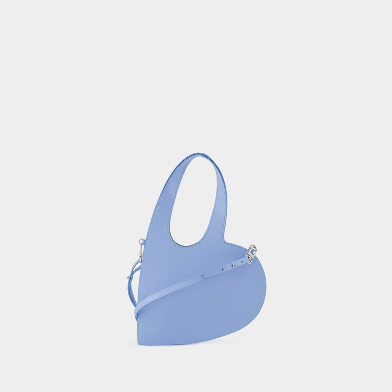 Sac À Bandoulière Baby Heart - Coperni - Cuir - Bleu