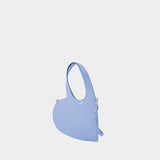 Sac À Bandoulière Baby Heart - Coperni - Cuir - Bleu