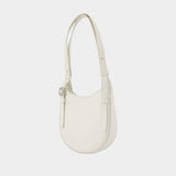 Sac Porté Épaule Mini Belt - Coperni - Cuir - Blanc