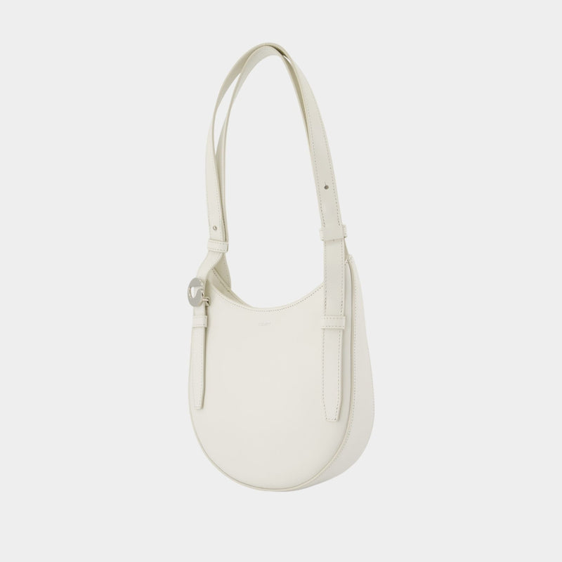 Sac Porté Épaule Mini Belt - Coperni - Cuir - Blanc