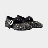 Ballerines - Coperni - Synthétique - Noir/Argenté