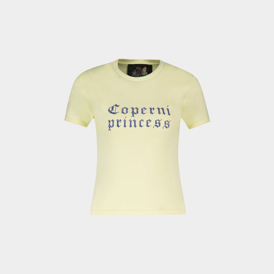T-Shirt Princess - Coperni x Disney - Coton - Jaune