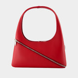 Sac À Main Zip - Coperni - Cuir - Rouge
