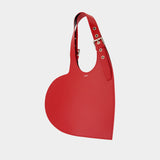 Sac Porté Épaule Belt Heart - Coperni - Cuir - Rouge