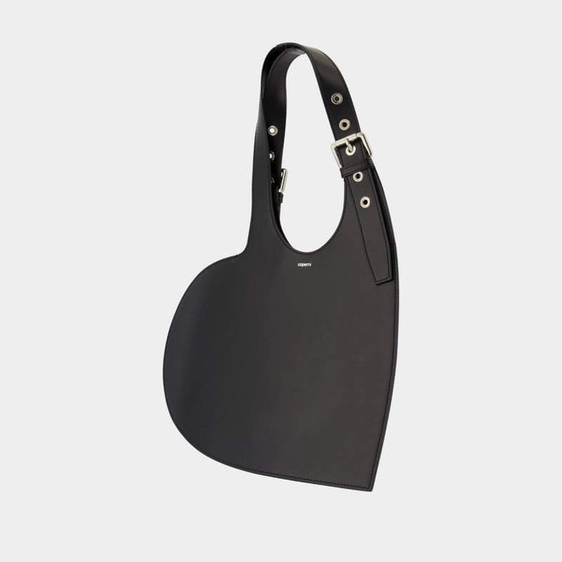 Sac Porté Épaule Belt Heart - Coperni - Cuir - Noir