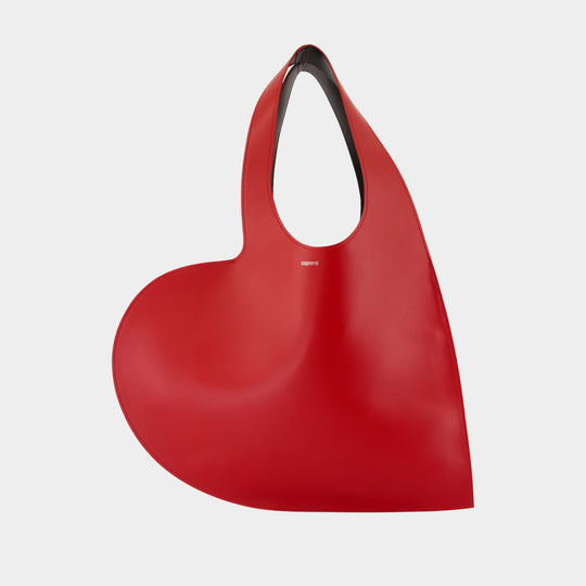 Sac Porté Épaule Heart - Coperni - Cuir - Rouge