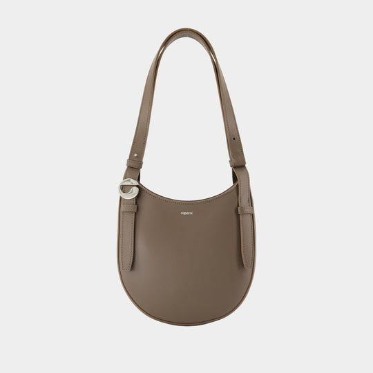 Sac Porté Épaule Mini Belt - Coperni - Cuir - Marron