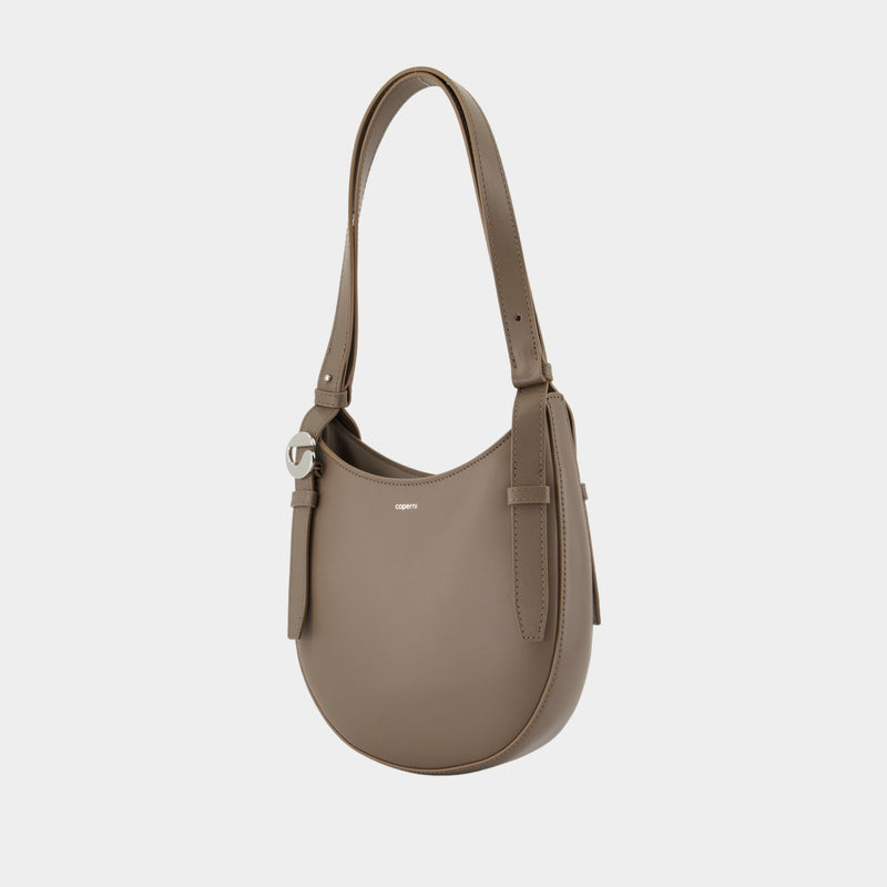 Sac Porté Épaule Mini Belt - Coperni - Cuir - Marron