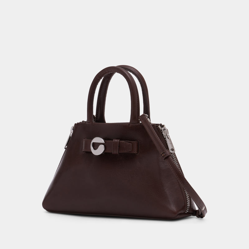 Sac Mini Data - Coperni - Cuir - Marron