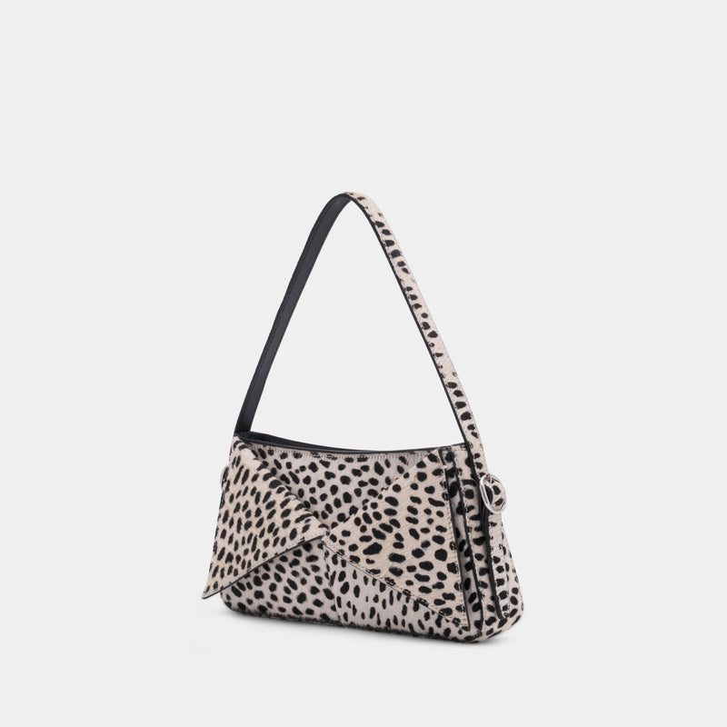 Sac Belt Baguette - Coperni - Cuir - Blanc/Noir